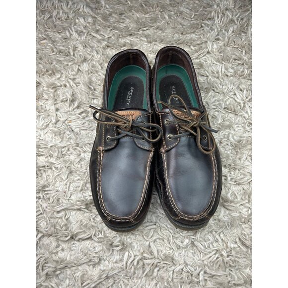 Sperry Mako Canoe Moc Boat Shoes Sz 14 - Picture 3 of 9